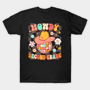 2nd Grade Teacher Rodeo Country Western Second Grade T-Shirt